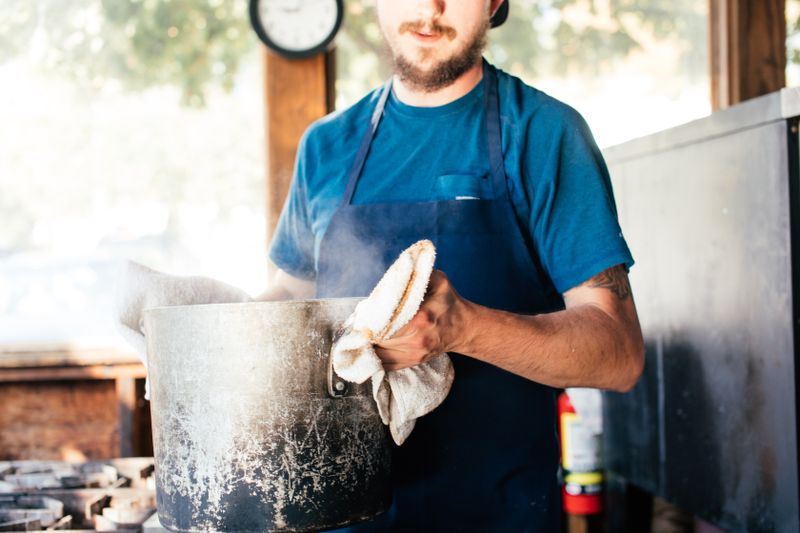 Marco Pellegrini, founder and head pizzaiolo at Green Lantern Pizza