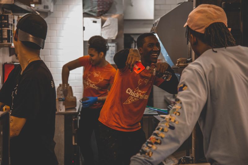 Green lantern pizza team culture and restaurant environment